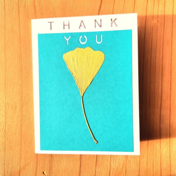 Ginkgo Leaf – Greeting Card - Image 2
