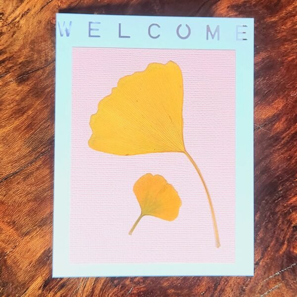 Ginkgo Leaf – Greeting Card - Image 3