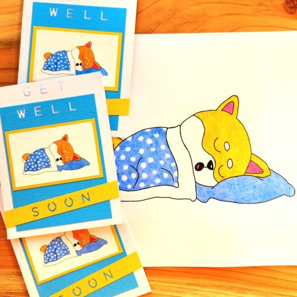 Corgi – Greeting Card