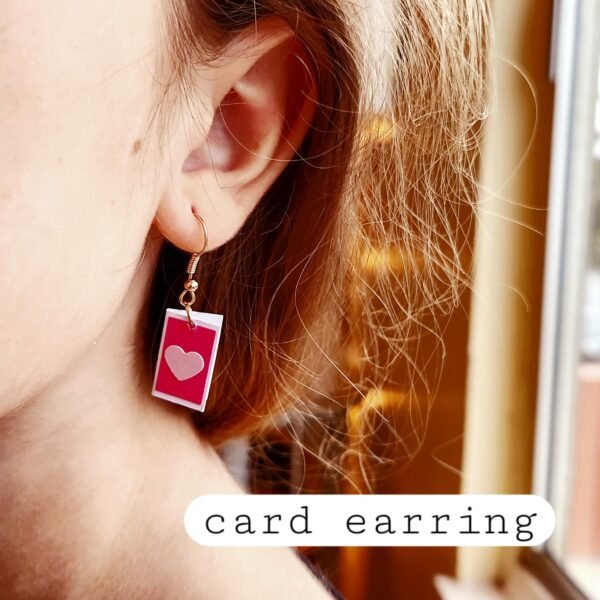 Mini Paper Earrings - Image 2