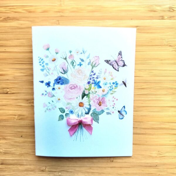bouquet card