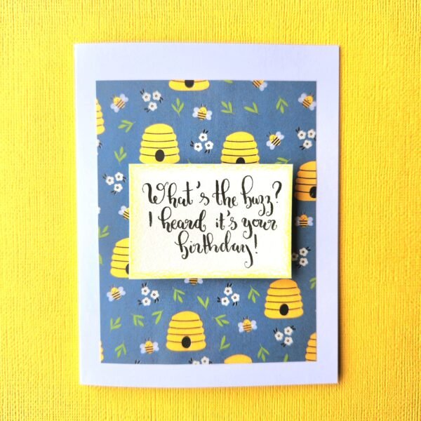 What’s the Buzz? – Greeting Card