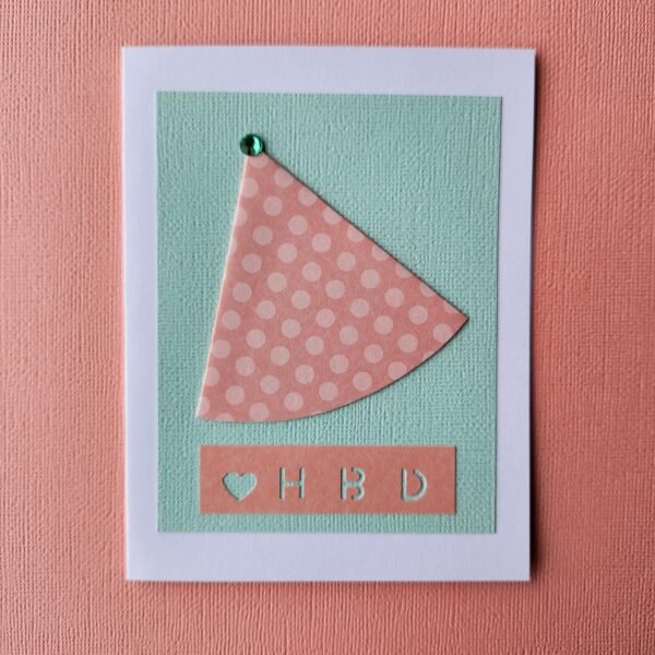 Birthday Hat - Greeting Card