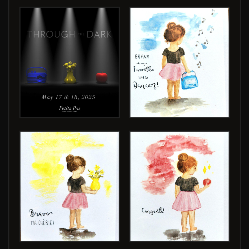 dance recital cards