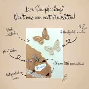 scrapbooking gracias thank you card