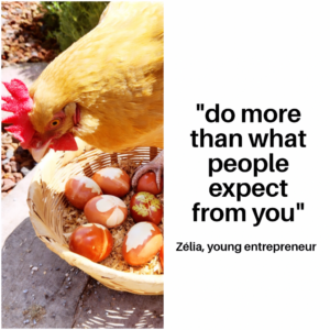 chicken with eggs