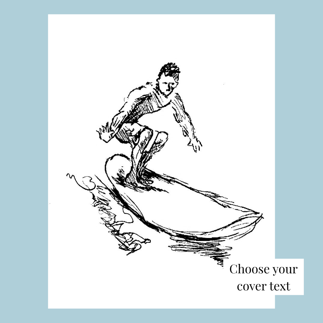 Surf II – Greeting Card