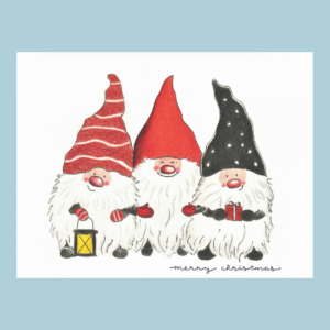Christmas Gnomes – Holiday Card