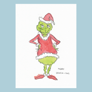 The Grinch — Christmas Card