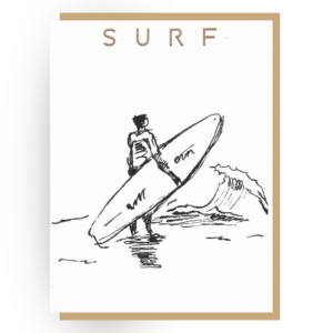 Surf I – Greeting Card