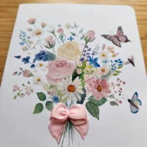 bouquet greeting card