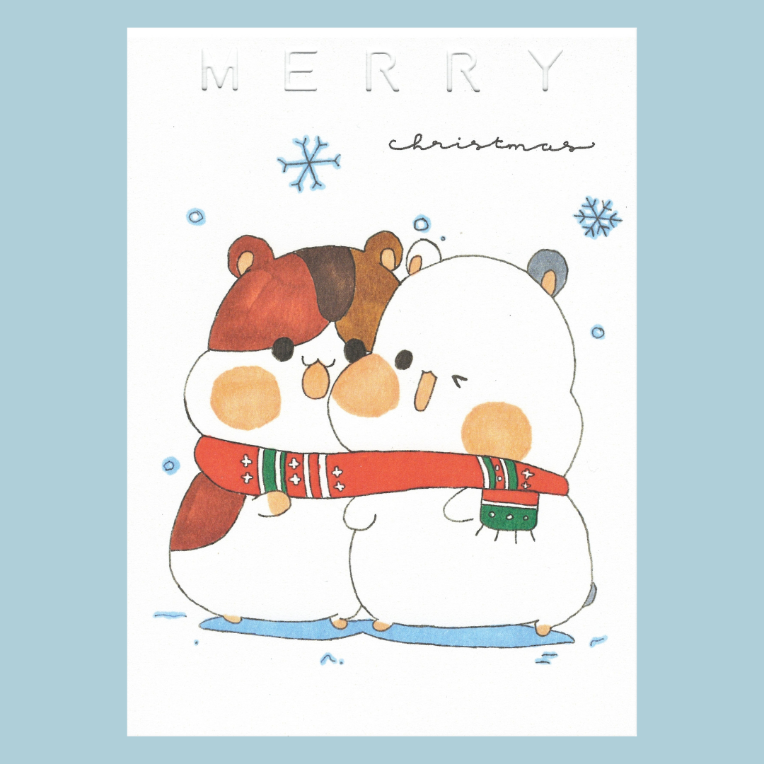 Hamster — Christmas Card