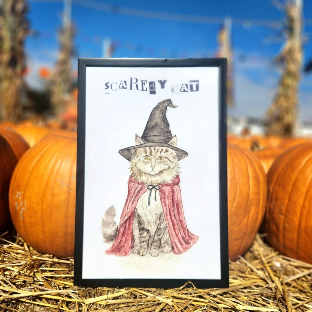 halloween cat freebie