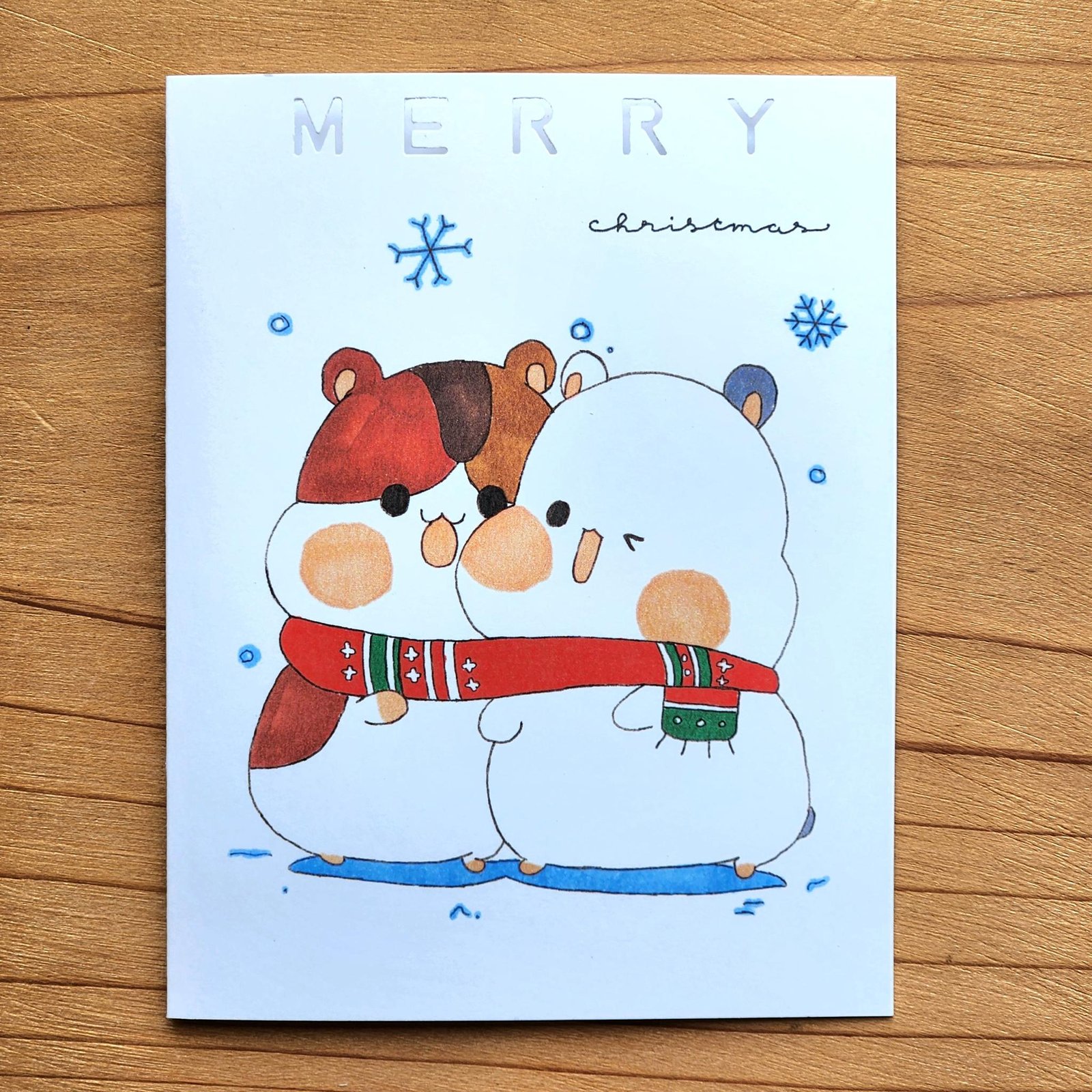 Hamster — Christmas Card