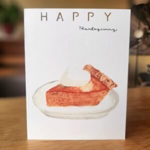 Happy Thanksgiving greeting card