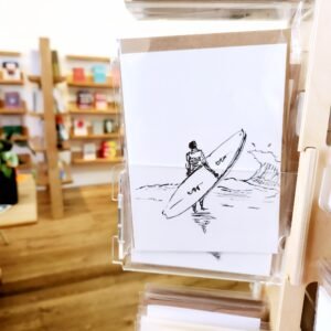 surf greeting card
