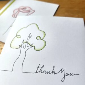 one line drawing tree