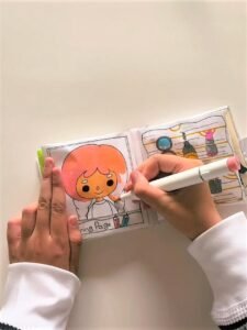 toca boca paper activity book