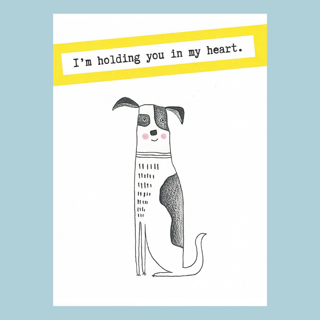 Holding You in My Heart – Greeting Card