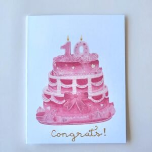 10th Celebration – Greeting Card