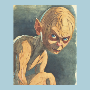 Gollum – Greeting Card