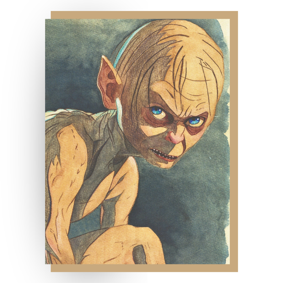 Gollum – Greeting Card