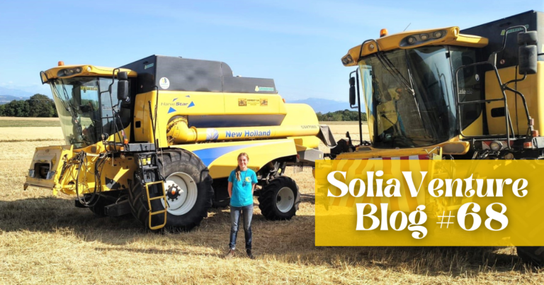 How I ended up driving a combine harvester
