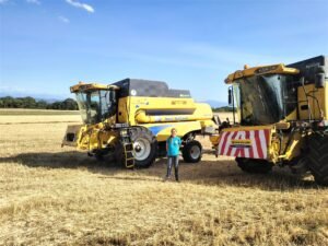 combine harvester switzerland