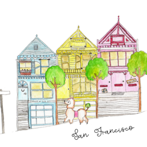 San Francisco Houses – Printable Download