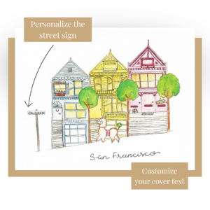 San Francisco Houses greeting cards San Francisco Houses greeting cards