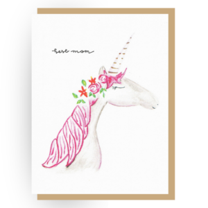 Unicorn – Greeting Card