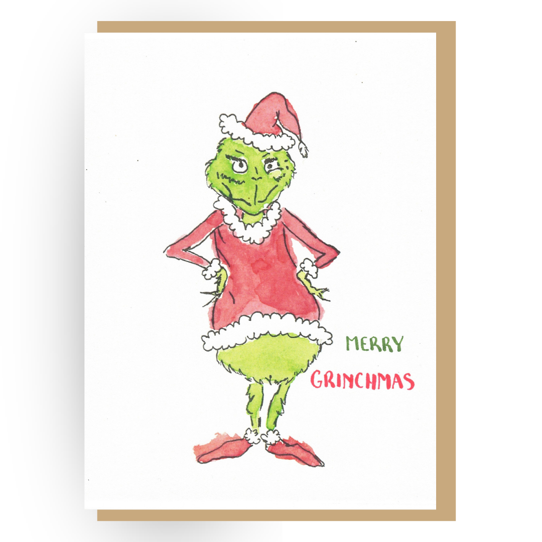 The Grinch — Christmas Card
