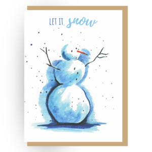 Let It Snow — Christmas Card
