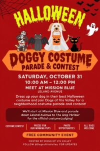 Halloween Doggy Costume Parade & Contest 